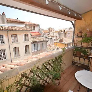 Le Dix Duplex Historical Center Balcony With View And Air Conditioning Aix-en-Provence