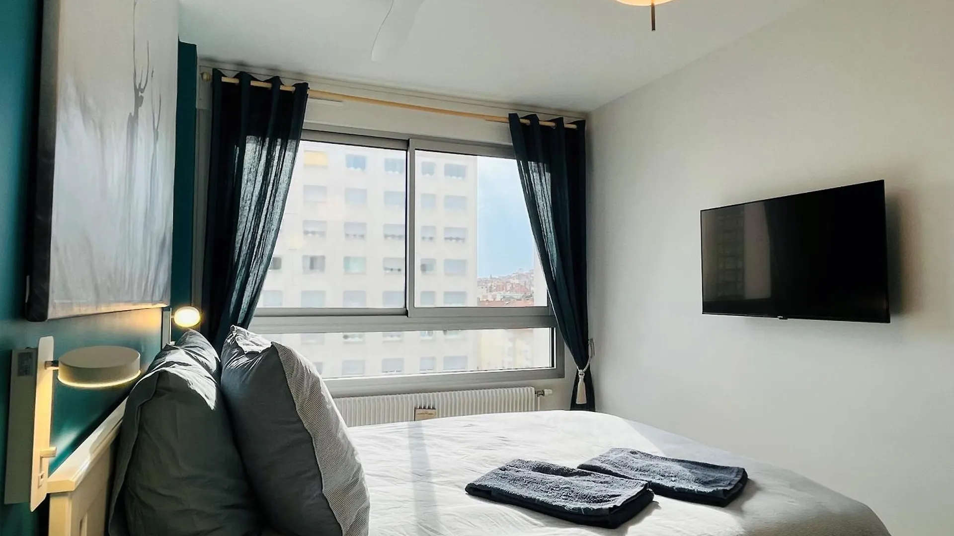 Central, Confort, Clim, 2 Chambres, Parking - Lyon 6E 0*,  Francie