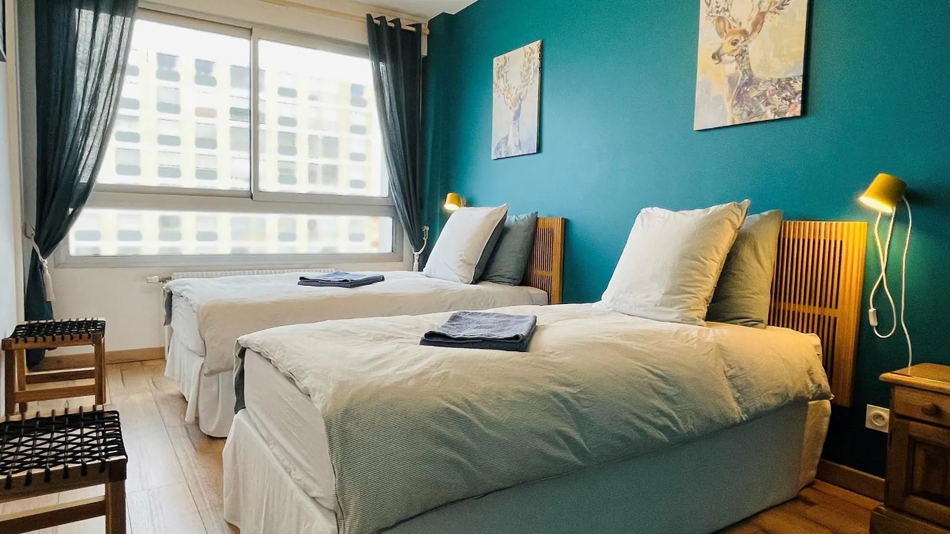 Central, Confort, Clim, 2 Chambres, Parking - Lyon 6E Apartmán
